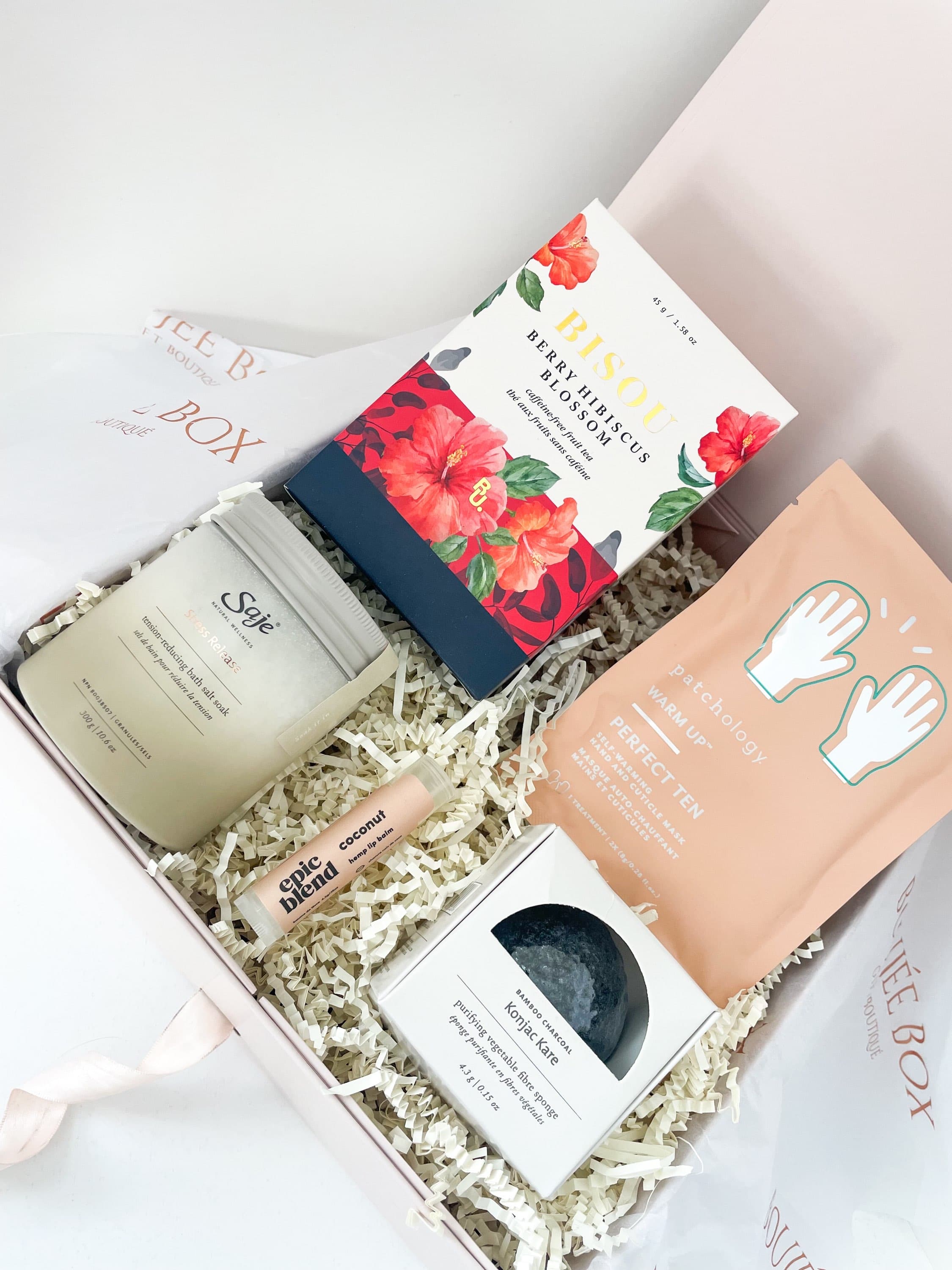 Tranquil Bliss Spa and Tea Gift Box